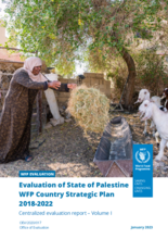Evaluation of State of Palestine WFP Country Strategic Plan 2018-2022 
