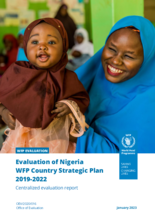 Evaluation of Nigeria WFP Country Strategic Plan 2019-2022